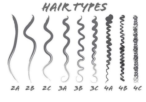 Afro Tips, Hair Texture Chart, High Density Hair, Nexxus Hair Products, Hair Type Chart, Texturizing Hair, Type Chart, Really Curly Hair, Hair Extension Brands