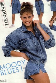 Jessica Davis | Flickr 80s Denim Outfit, Jessica Davis, Early 90s Fashion, 80’s Aesthetic, 1980s Women, Denim Short Shorts, Old School Fashion, 80s Denim, Denim Projects