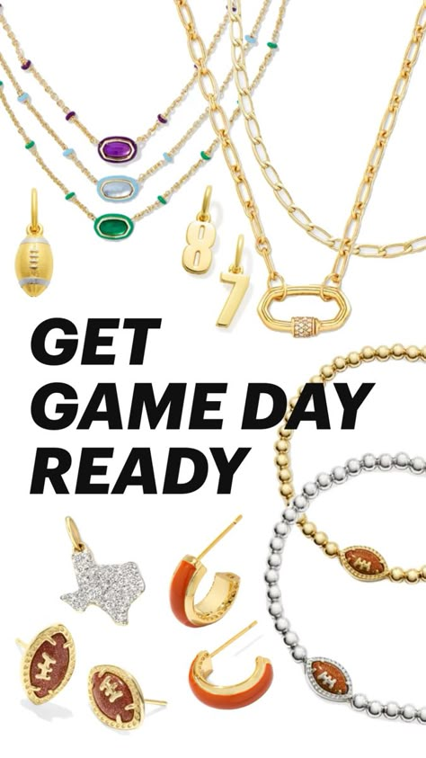 Game day is right around the corner, and it’s time to gear up! Shop our game day picks today. ✨💛 Kendra Scott Earrings, Gold Filigree, Gold Drop Earrings, Gold Hoops, Gold Pendant Necklace, Collar Necklace, Gold Hoop Earrings, Kendra Scott, Around The Corner