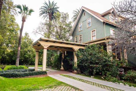 The Bissell House | South Pasadena, California Old Town Pasadena, Ipod Dock, South Pasadena, Pull Out Sofa, Pasadena California, Whirlpool Tub, Victorian Home, Step Back, Sitting Area