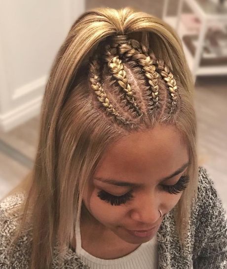 Khloe Fountain Pony Half Up Half Down Hairstyle For Medium Hair Half Braids, Hairstyle For Medium Hair, Half Up Half Down Hairstyle, Down Hairstyle, Half Braid, Half Up Half Down Hairstyles, Hairstyles For Medium Hair, Half Up Half Down Hair, Shoulder Length Hair