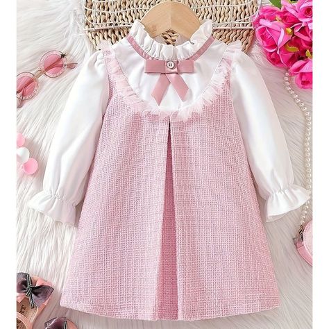 Lace Dress For Kids, Crochet Baby Girl Dress, Baby Girls Dress, Girls Dress Sewing Patterns, Baby Couture, Corset Dress Prom, Girl Dress Patterns