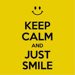 Keep Calm and just smile (: | Samlalo170 | Flickr Math Discourse, Keep Calm And Smile, The Keep, Just Smile, Keep Calm, Poster Design, Communication, Keep Calm Artwork, Create Your