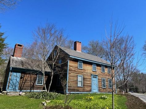 c. 1717 Colonial For Sale in Halifax, Massachusetts - OldHouses.com 1990 Kitchen, Beam Ceilings, Exposed Beams Ceiling, Historic Homes For Sale, Hand Hewn Beams, Deck Storage, Kitchen Addition, Fire Places, Wood Floors Wide Plank