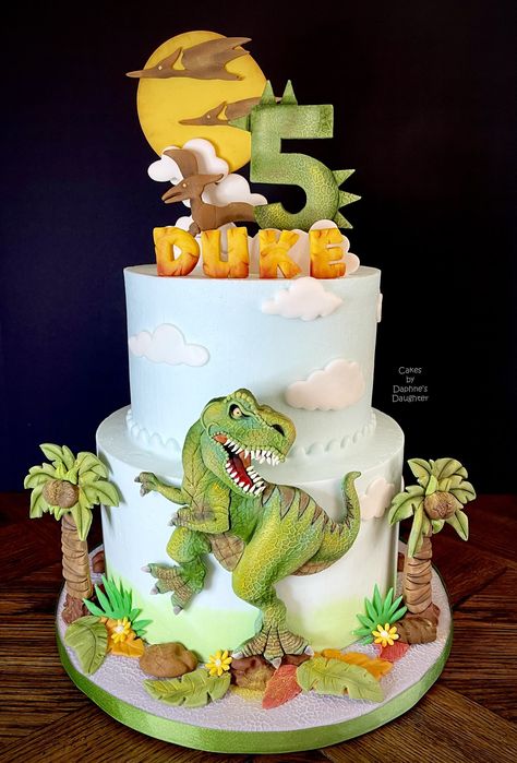 Dinosaur Theme Cake, Scary Cakes, Dinosaur Theme, Theme Cake, Room Color, Kids Cake, Themed Cakes, Room Colors, 3rd Birthday