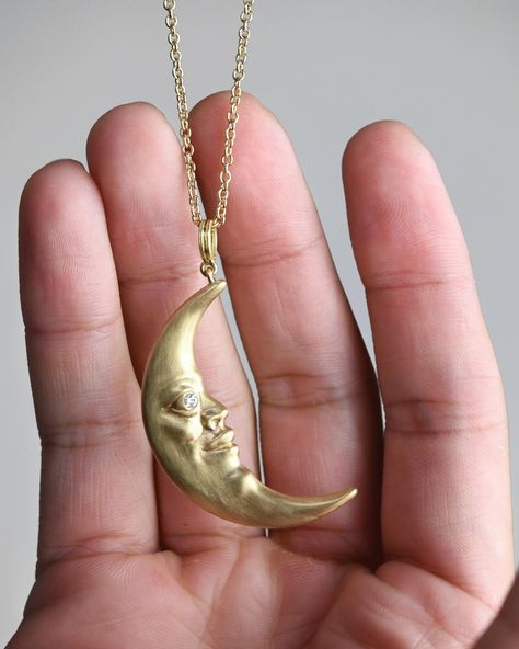 Look for me under the crescent moon. Anthony Lent, Instagram Look, Crescent Moon, Crescent, Spirituality, Jewelry Design, Moon, Gold, On Instagram