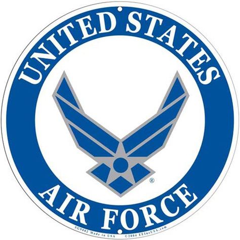 Air Force Symbol, Air Force Logo, Military Logo, Air Force Mom, Air Force Veteran, Military Patch, Round Logo, United States Air Force, Military Family