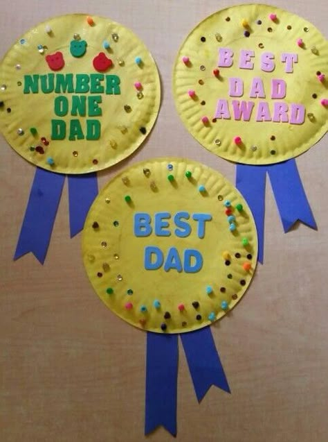 Father’s Day Paper Plate Crafts for Kids - Kids Art & Craft Kids Fathers Day Crafts, Diy Father's Day Crafts, Father's Day Craft, Fathers Day Art, Father's Day Activities, Diy Father's Day Gifts, Daycare Crafts, Father's Day Diy, Dad Day