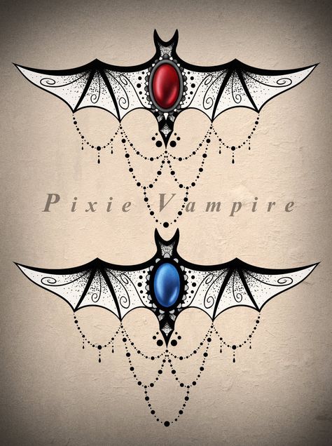 Vampire Tattoo For Women, Mandala Underboob Tattoo Design, Underboob Sternum Tattoo, Bat Chest Tattoo, Tattoo Ideas Underboob, Bat Mandala, Tattoo Bat, Tattoo Design Stencil, Bat Stencil