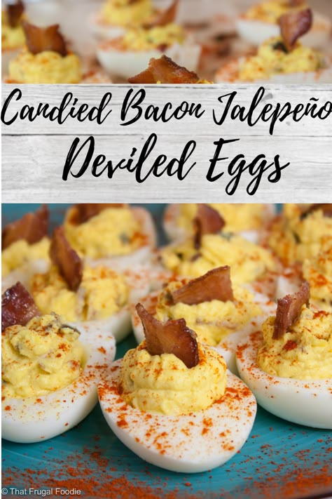 Jalapeño Deviled Eggs, Deviled Eggs Recipes, Jalapeno Deviled Eggs, Devilled Eggs Recipe, Spicy Deviled Eggs, Eggs Deviled, Stuffed Eggs, Deviled Egg Recipes, Deviled Egg Recipe