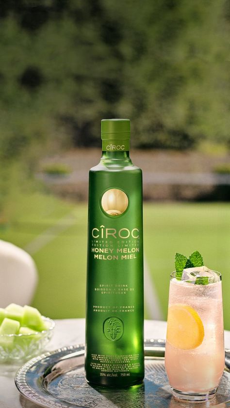 Ciroc Drinks, Alcohol Store, Ciroc Recipes, Vodka Alcohol, Melon Recipes, Ciroc Vodka, Yummy Alcoholic Drinks, Vodka Recipes, Vodka Martini