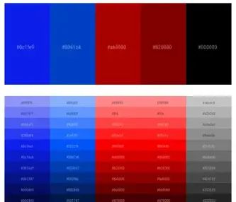 565490Blue – Cobalt – Bright Red – Maroon – Black Color scheme Color Schemes With Blue, Blue Tone, Latest Colour, Red Maroon, Color Tone, Blue Tones, Colour Tone, Bright Red, Medium Blue