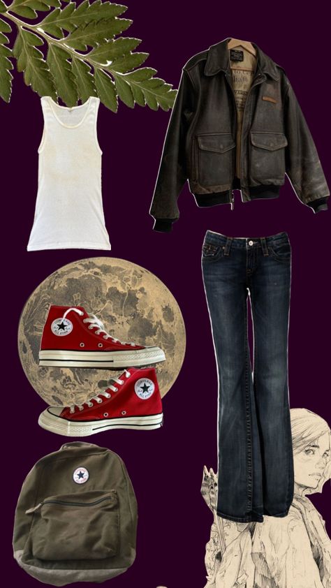 another #tlou fit bc im inlove w ellie Ellie Williams Outfit Ideas, Ellie Williams Inspired Outfits, The Last Of Us Outfit Ideas, Tlou Outfits, Ellie Williams Outfit, Girls Rockstar, Wolf Funny, Alternative Boy, Downtown Core