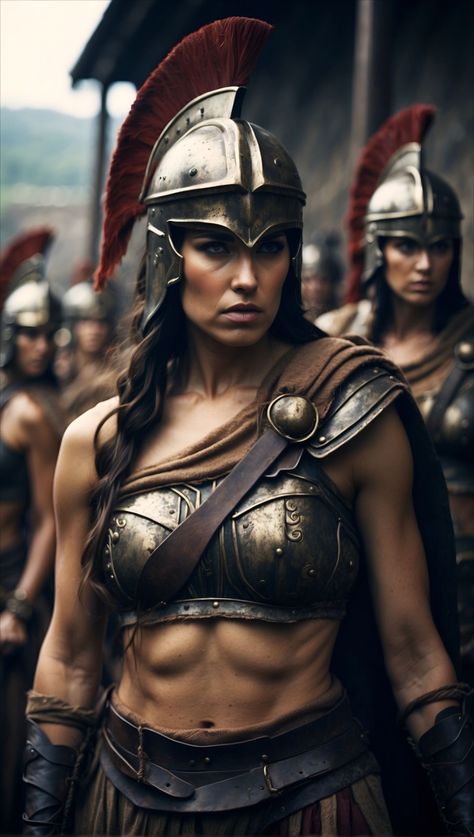 Barbarian Woman, Spartan Women, Viking Warrior Woman, Warrior Concept Art, Warrior 1, Amazon Warrior, Greek Warrior, Spartan Warrior, Female Fighter