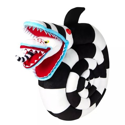 Sandworm Pillow - Beetlejuice - Spirithalloween.com Sandworms Beetlejuice, Sandworm Beetlejuice, Desk Couch, Diy Plush, Beetlejuice Sandworm, Titanium Belly Ring, Fake Plugs, Magnetic Earrings, Titanium Jewelry