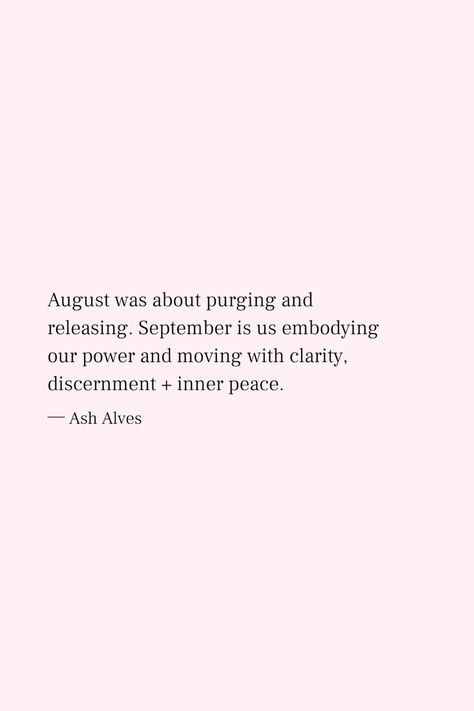 September Affirmation Quotes, September Reminders, September Affirmations, Couple Words, Universe Spiritual, Back To Yourself, Law Of Attraction Meditation, Loving Myself, Short Poems