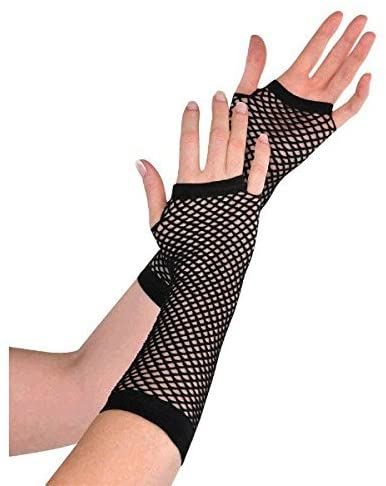 Fish Net Gloves Outfit, Black Fingerless Gloves, Fishnet Gloves, 80s Punk, Nagisa Shiota, Punk Princess, Halloween Costume Shop, Hand Gloves, Halloween Costume Accessories