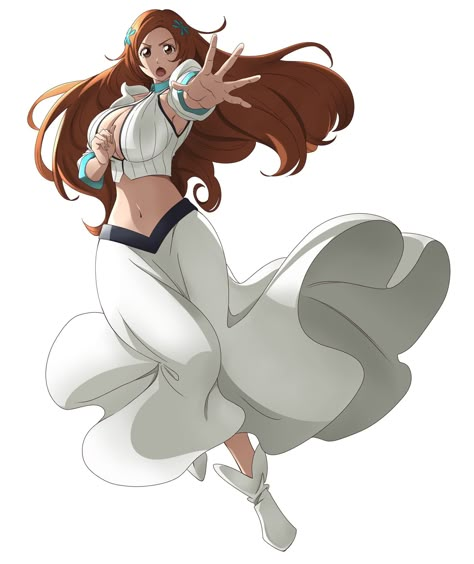 Orihime Fanart, Orihime Manga, Bleach Inoue, Bleach Orihime, Bleach Girls, Inoue Orihime, Orihime Inoue, Burn The Witch, Tite Kubo