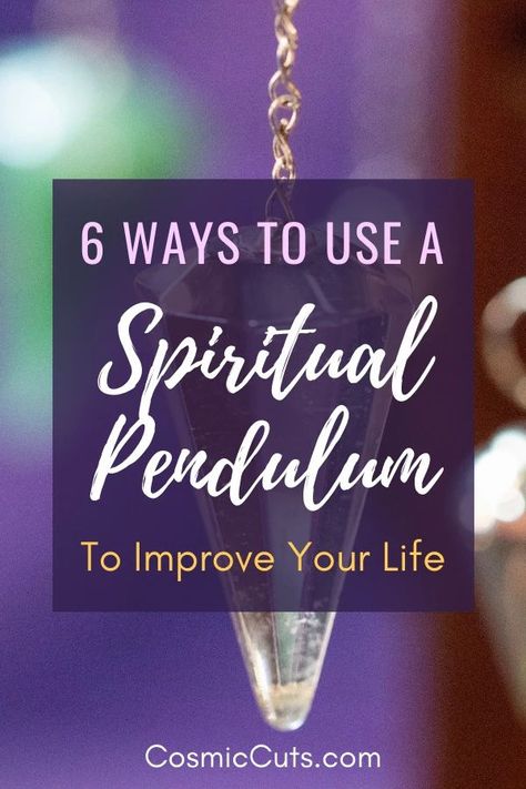 There are many different ways to use a spiritual pendulum to enhance your life, and we're going to go over the most common ones in this article. Keep reading to discover how to use a pendulum! #spiritualpendulum #waystouseapendulum #howtouseapendulum https://cosmiccuts.com/blogs/healing-stones-blog/spiritual-pendulum Pendulum Healing Reiki, How To Use Pendulum, Pendulum Work, Healing Crystals Decor, Wicca Recipes, Healing Crystals Meanings, Energy Blocks, Energy Clearing, Healing Waters