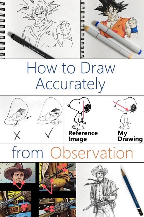 Learn to draw anything, including comics, cartoon caracters and manga, from observation. Step-by-step drawing guide for beginners. How To Draw Anything Step By Step, Improving Drawing Skills, How To Start A Drawing Journal, Cartoon Techniques, Tips For Making Comics, Comic Drawing Exercises, Beginners Guide To Comic Art, Drawing Tips For Beginners, Drawing Cartoon Characters Sketches