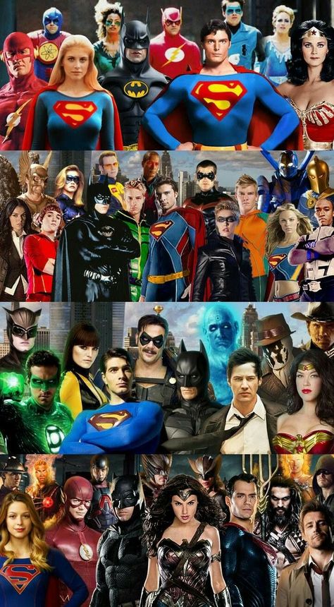 Generations of DC heroes via the big screen Gorilla Warfare, The Flash Season 2, Art Dc Comics, The Flash Season, Reverse Flash, Art Alien, Dc Comics Heroes, Univers Dc, Dc Comics Superheroes