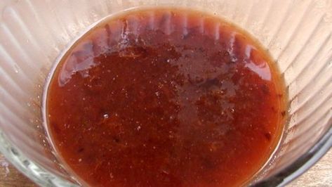 Easy Plum Sauce Recipe - Low-cholesterol.Food.com Plum Sauce Recipe Chinese, Sauce For Eggs, Plum Sauce Recipe, Sweet N Sour Sauce Recipe, Sour Plum, Tonkatsu Sauce, Plum Recipes, Plum Sauce, Dipping Sauces Recipes