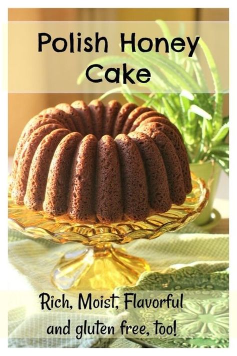 Vegetarian Cakes, Fodmap Desserts, Gluten Free Diet Plan, Russian Honey Cake, Honey Cake Recipe, Polish Desserts, Aesthetic Health, Tattoo Health, Plain Cake