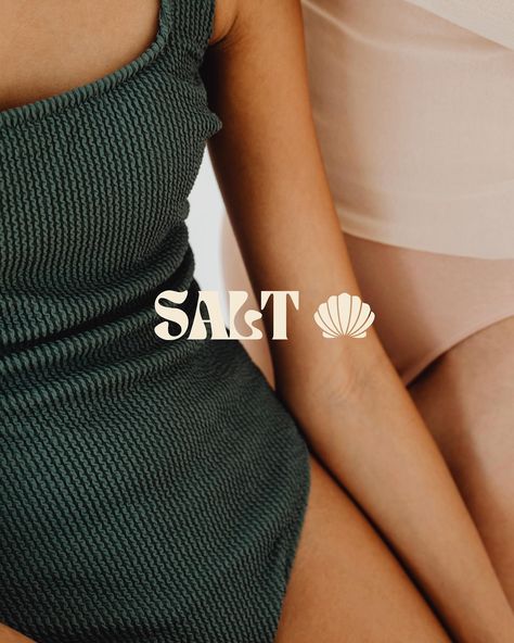 Branding for Salt 🐚 - A youthful, sustainable swimwear brand that is proudly size and gender-inclusive. > @briefhaus  #BHsalt #BriefHaus #swimwear #swimsuit #bikini #beach #summer #inclusivity #summeroutfit #vacation #exotic #graphicdesign #promotions #brandingdesign #brandbrief #design #illustration #creative #marketing #socialmediamarketing #smallbusiness #branding #instagram #brandbrainy #logobrainy #contentcreation #logodesign #logo #brands #bysakinashiraz Salt Logo, Comfy Lingerie, Gender Inclusive, Illustration Creative, Creative Marketing, Sustainable Swimwear, Photography Marketing, Swimwear Brands, Beach Summer