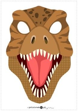 Dinosaur Mask, Dinosaur Birthday Party Decorations, Dinosaur Birthday Party, Fun Easy Crafts, Dinosaur Birthday, T Rex, Funny Facts, Childcare, Birthday Party Decorations