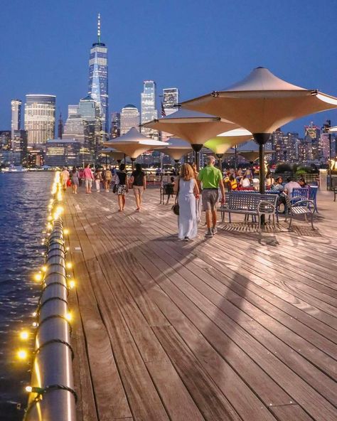 Exchange Place, New Jersey. Hoboken New Jersey, Jersey City, City View, Quality Images, Cn Tower, Patio Umbrella, New Jersey, High Quality Images, Times Square