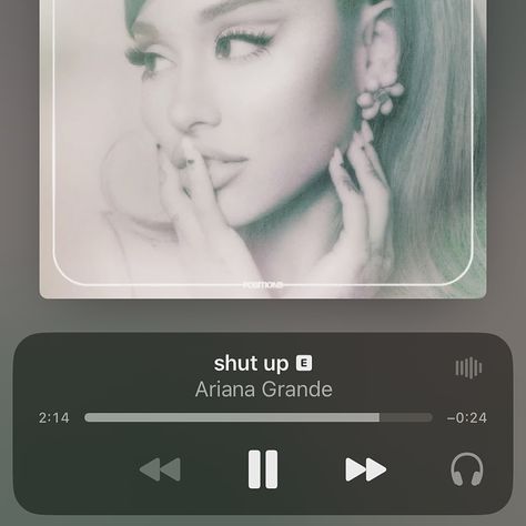 ariana grande Shut Up Ariana Grande, Ariana Grande Meme, Song Aesthetic, Shut Up, Ariana Grande, Song Lyrics, Songs, Collage, Memes