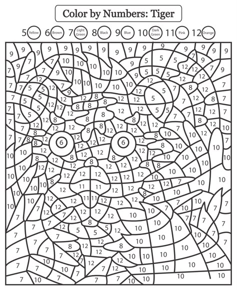 Hard Color by Number Coloring Pages Printable Coloring Pages 3rd Grade, Color By Number 3rd Grade, Color By Number For Adults Free, Color By Number Printable Free For Adults, Color By Number Difficult, Advanced Color By Number, Coloring By Numbers For Adults, Colour By Numbers For Kids, Colour By Numbers Printable For Kids