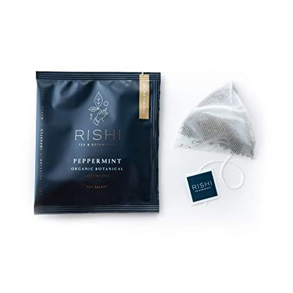 Rishi Tea Peppermint Herbal Tea | Immune & Sleep Support, USDA Certified Organic, Fair Trade, Caffeine-Free, Soothing & Comforting | 50 Sachet Tea Bags Soup Design, Tea Box Design, Rishi Tea, Coffee Sachets, Tea Packaging Design, Mushroom Tea, Sleep Tea, Tea Sampler, Sleep Support