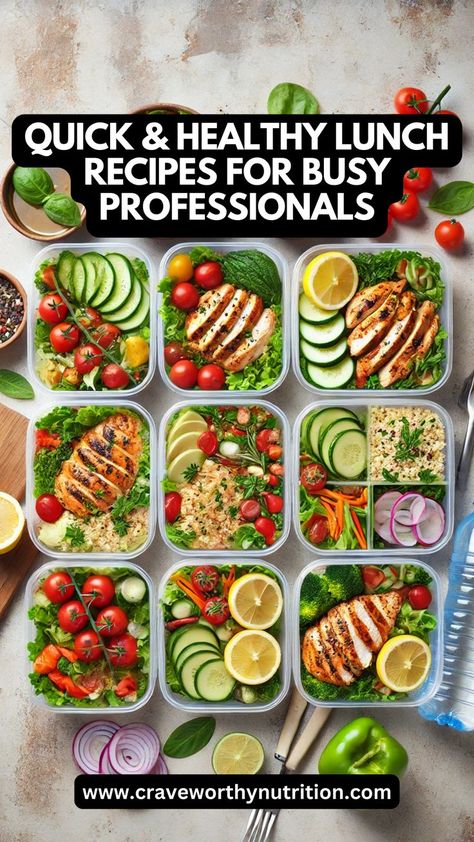 Meal prep containers filled with balanced meals, perfect for busy workdays. Nutritious Lunches, Protein Dishes, High Protein Dishes, Quick Healthy Lunch, Easy Healthy Lunches, Healthy Lunch Ideas, Work Lunch, Healthy Lunch Recipes, Easy Lunches