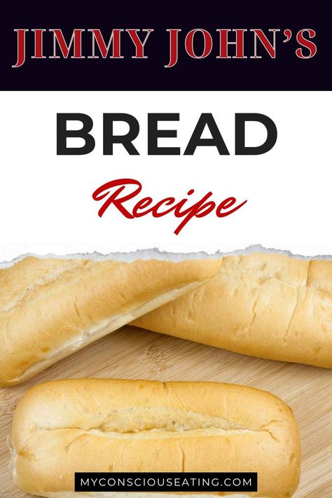 jimmy johns bread recipe pin sml Jimmy Johns Bread, Sandwich Fixings, Airy Interior, Bread Dipping Oil, Lean Meat Recipes, Jimmy Johns, Bread At Home, Bread Maker Recipes, Sandwich Bread Recipes