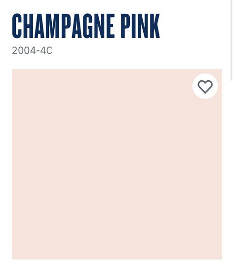 Valspar Champagne Pink, Champaign Pink, New Paint Colors, Champagne Pink, Colorful Interiors, Paint Colors, Light Pink, Vision Board, Champagne