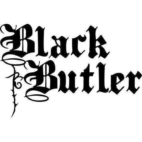 Fichier Logo Black Butler.svg ❤ liked on Polyvore featuring black butler, anime, words, fillers, quotes, text, phrase and saying Anime Words, Black Butler Anime, Butler Anime, Logo Black, Designer Clothing, For Women, Anime, Black