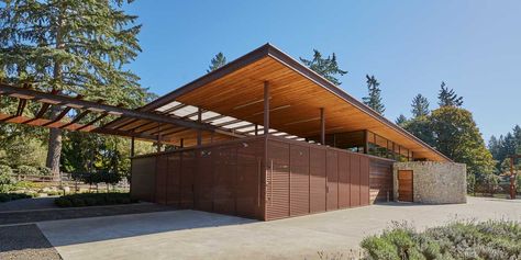 Island Equestrian - Equestrian Living Equestrian Architecture, Residential Neighborhood, Indoor Arena, Weathering Steel, Horse Property, Barn Ideas, Rain Garden, Private Office, Family Events