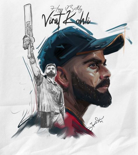 HBD Indian Cricketer Virat Kohli 2024
#HBDViratKohli #ViratKohli #ViratKohli𓃵 #ViratKohlibirthday Virat Kohli Drawing, Gold Earrings Models, Virat Kohli, Drawing Sketches, Gold Earrings, Art Drawings, Models, Birthday, Drawings