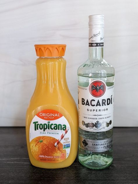 3 Rum and Orange Juice Cocktails That Make Brunch Better Drinks Made With Rum, Rum And Orange Juice, Brunch Cocktail Recipes, Orange Juice Cocktails, Bacardi Cocktail, Orange Juice Drinks, Classic Margarita Recipe, Juice Cocktails, Orange Liquor