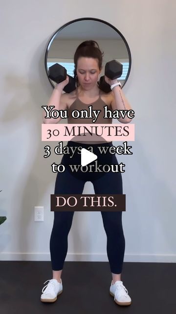 321 Workout Method, 30 Minute Gym Workout, 3 Day Workout Plan For Women, 21 Day Fix Workout Schedule, Easy Workouts To Do At Home, 3 Day Workout, Week Of Workouts, 30 Min Workout, Simple Workout Routine