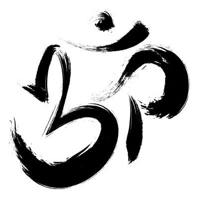 Om symbol, key component of Hinduism                                                                                                                                                                                 More Aum Tattoo, Om Pictures, Ohm Tattoo, Ganesh Tattoo, Om Tattoo Design, Om Design, Mantra Tattoo, Yoga Tattoos, Sanskrit Tattoo