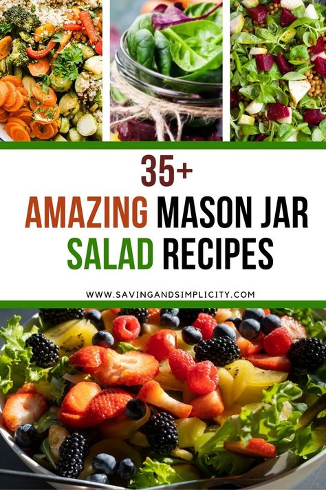 Cobb Salad In A Mason Jar, Mason Jar Pasta Salad Recipes, Salads In A Jar Recipes, Meals In Jars, Mason Jar Recipes, Jar Salad Recipes, Busy Weeknight Meals, Chicken Cobb Salad, Mason Jar Salads