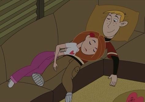 Kim Possible And Ron, Ron Stoppable, Kim And Ron, Funny Disney, Kim Possible, Disney Shows, Old Cartoons, Cartoon Icons, Couple Cartoon