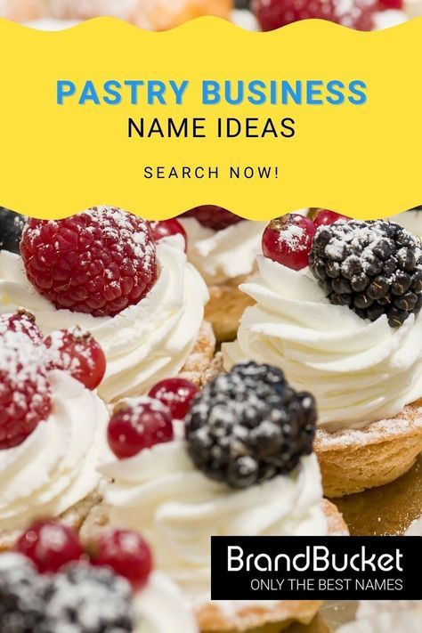 In search of amazing Pastry Business Names? Here are some great pastry business name ideas to get you started! Check out the names now! pastry business, pastry business name ideas, pastry business ideas, pastry business logo, pastry business name, name for pastry business, name ideas for pastry business, unique name for pastry business, catch names for pastry business, cake and pastry business name, business pastry names Cake Shop Names, Cake Business Names, Logo Pastry, Pastry Business, Bakery Names, Business Name Ideas, Unique Name, Flower Business, Cake Business