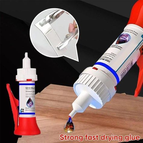 Wood Ceramic, Tire Repair, Support Telephone, Metal Shelves, Super Glue, 10 Seconds, Soldering, Glue, Repair