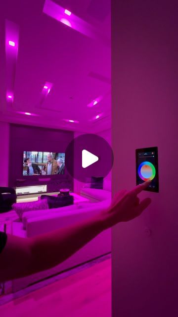 9.6M views · 497K likes | Tym Smart Home & Home Theater Design on Instagram: "INFINITE COLORS with @usailighting Infinite Color+ WRGB smart lighting controlled via @savantsystems. Installation by the Smart Home Brothers at @tymhomes. Our client wanted high-performance WRGB lighting throughout their home. Mostly for the health benefits from human-centric circadian rhythm lighting. But there’s also the fun part.

smart LED lights, color-changing lights, RGBW strips, smart home lighting, customizable ambiance, colorful mood lighting.

P A R T N E R S
@randallstofftarchitects 
@compsonhomes_luxurybuilders 
@pnh.interiors 
@johnnywuzagoodman 
@valcatch_construction 
@sonyelectronics 
@usailighting 
@savantsystems 
@wallsmart 
@accessnetworks 

#wrgb #rgb #led #colorchanging #led #ledlights #rgb Rgb Lighting Ideas, Smart Home Lighting, Smart Bedroom, Theater Design, Rgb Lights, Rgb Led Strip Lights, Home Theater Design, Mood Lighting, Rgb Led Lights