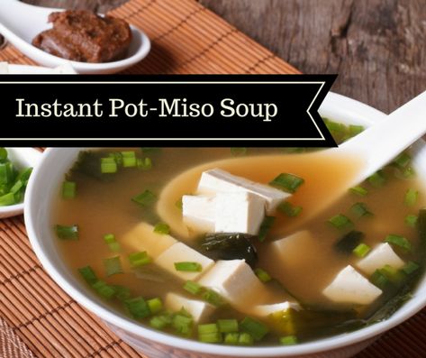 Family Soup, Pot Recipes Healthy, Soup Vegan, Recipes Yummy, Instant Pot Soup, Miso Soup, Ninja Foodi, Nutritious Snacks, Chili Flakes