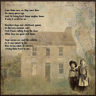 Beverly (Bev) | Flickr Verses About Family, Memory Collage, Home Poem, Childhood Quotes, Boho Journal, Family Poems, Collage Images, Simpler Times, Childhood Games