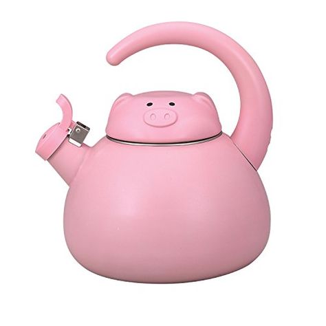 Pig Kitchen, Stovetop Kettle, Whistling Tea Kettle, Pig Decor, Copper Bowl, Water Kettle, Pink Tea, Cute Gift Boxes, Cute Kitchen